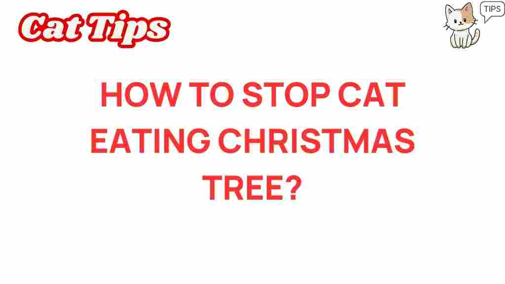 how-to-stop-cat-eating-christmas-tree