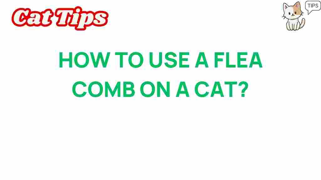 flea-comb-cat