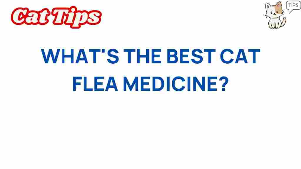 best-cat-flea-medicine