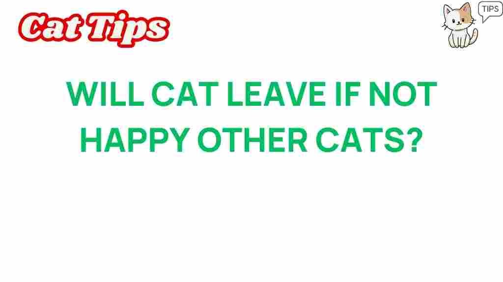 will-cat-leave-if-not-happy-other-cats
